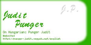 judit punger business card